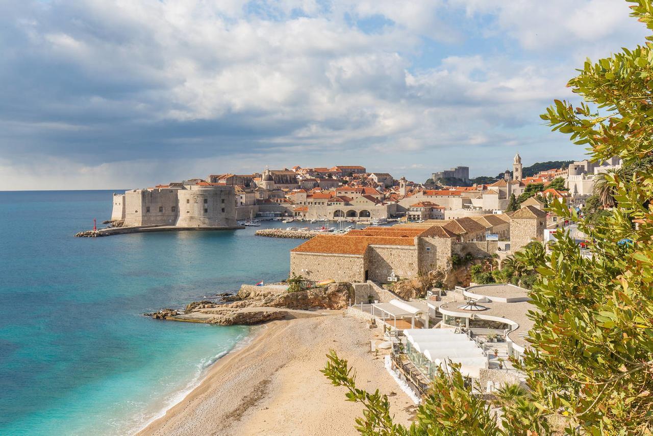 Luxury Beachfront Apartment Banje Dubrovnik Buitenkant foto