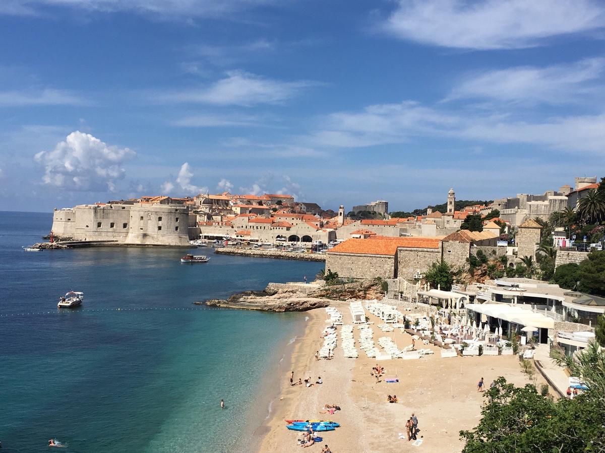 Luxury Beachfront Apartment Banje Dubrovnik Buitenkant foto
